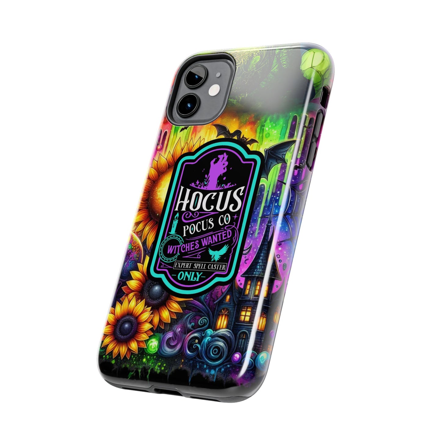 witches wanted, Halloween themed iPhone case Models 11-15
