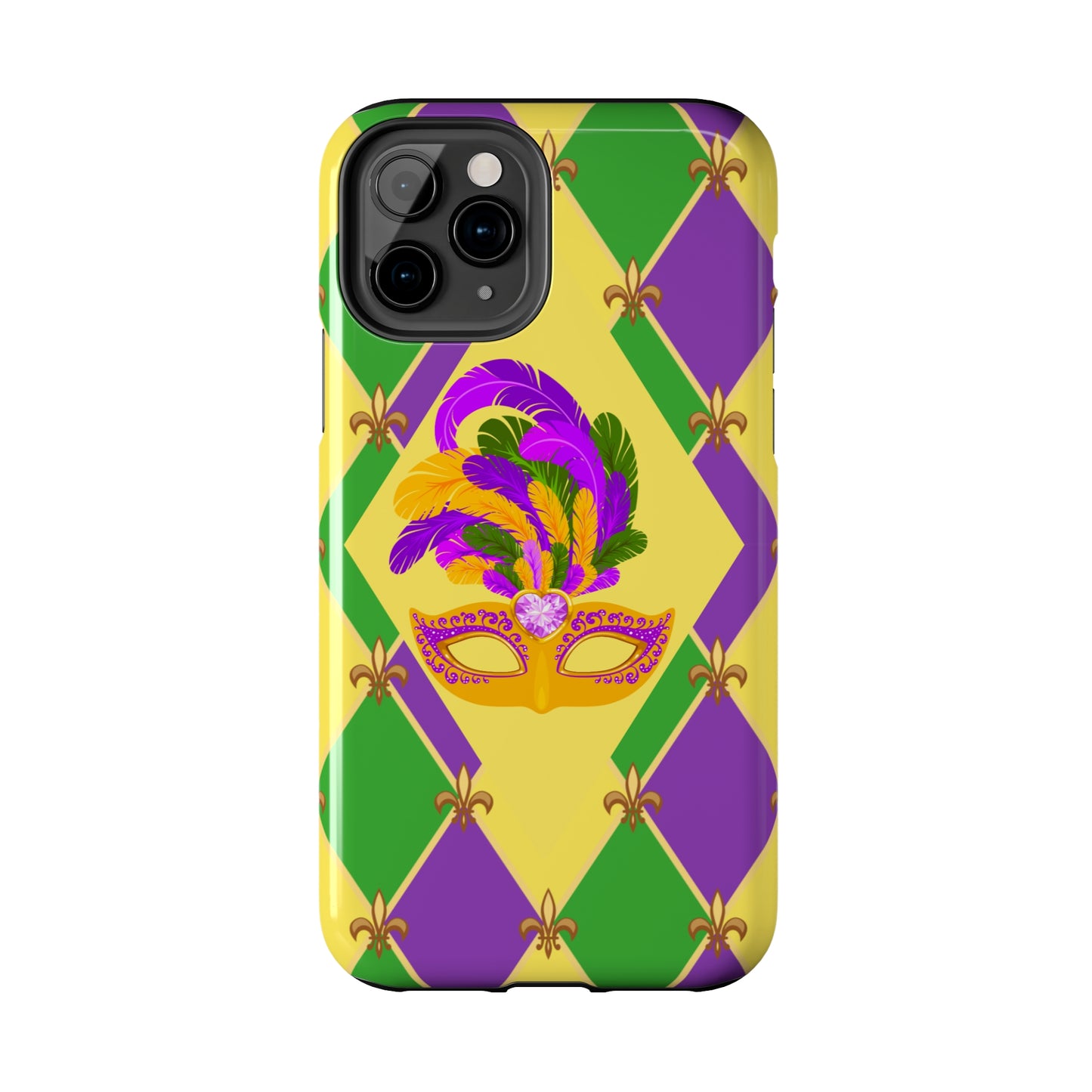 Mardi Gras fun Tough iPhone Case iPhone 15 accessories