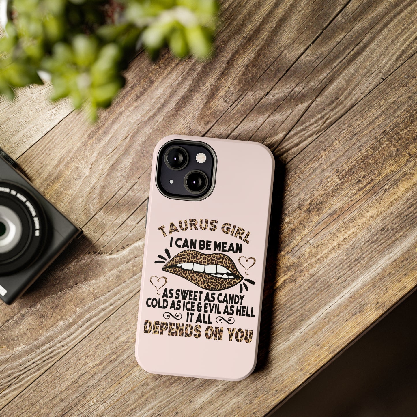 Taurus girl Tough iPhone Case iphone 14 accessories