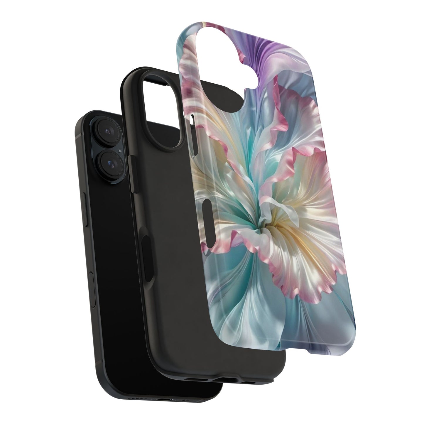 Iridescent Silk Bloom iPhone Case | Sole Artist Studio