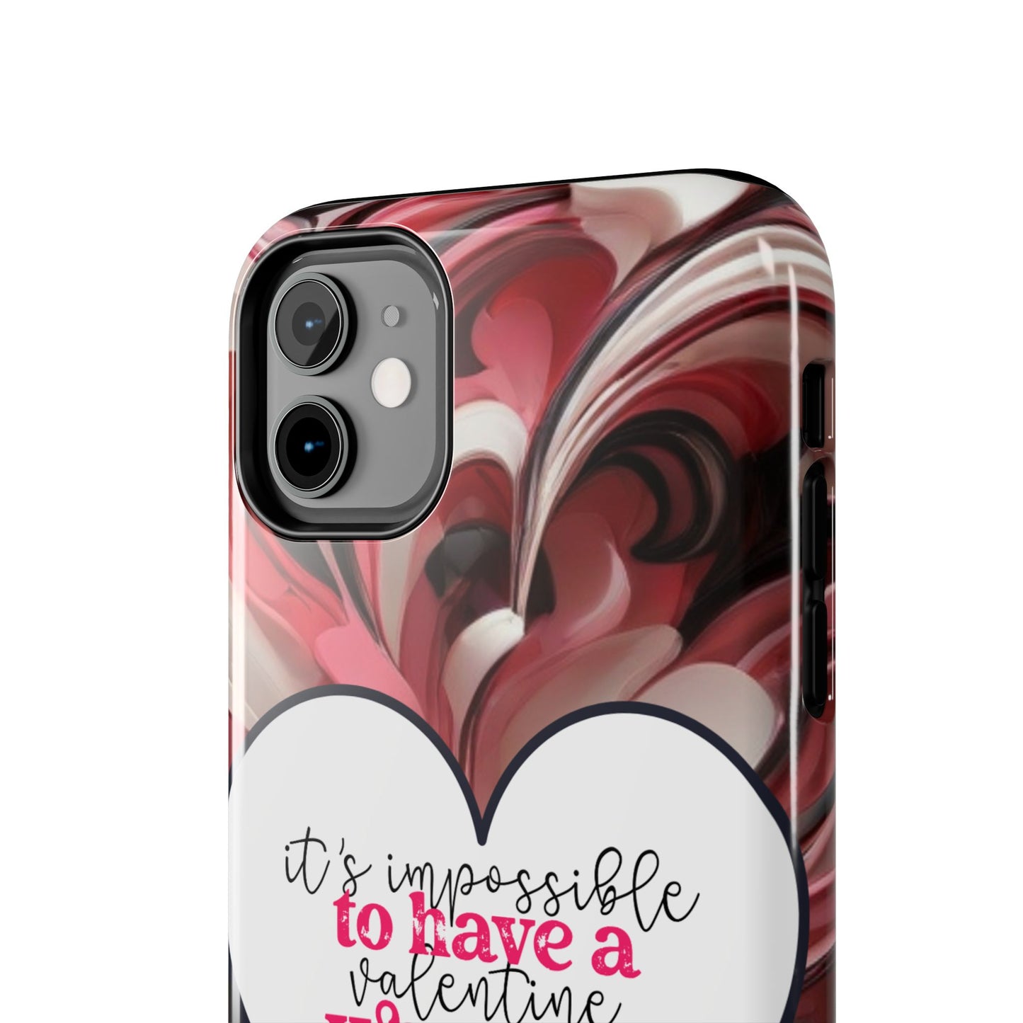 It’s Hard to Have a Valentine When You Hate Everyone iPhone Case | Sole Artist Studio