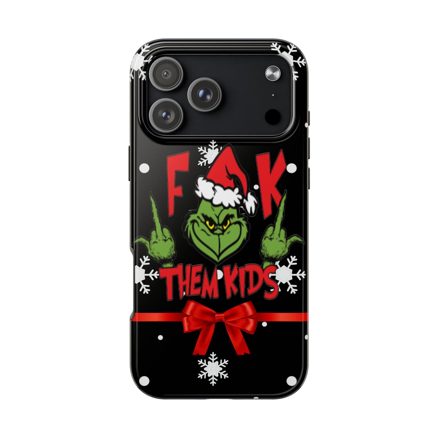 Funny “Forget Them Kids” Christmas iPhone Case | Sole Artist Studio