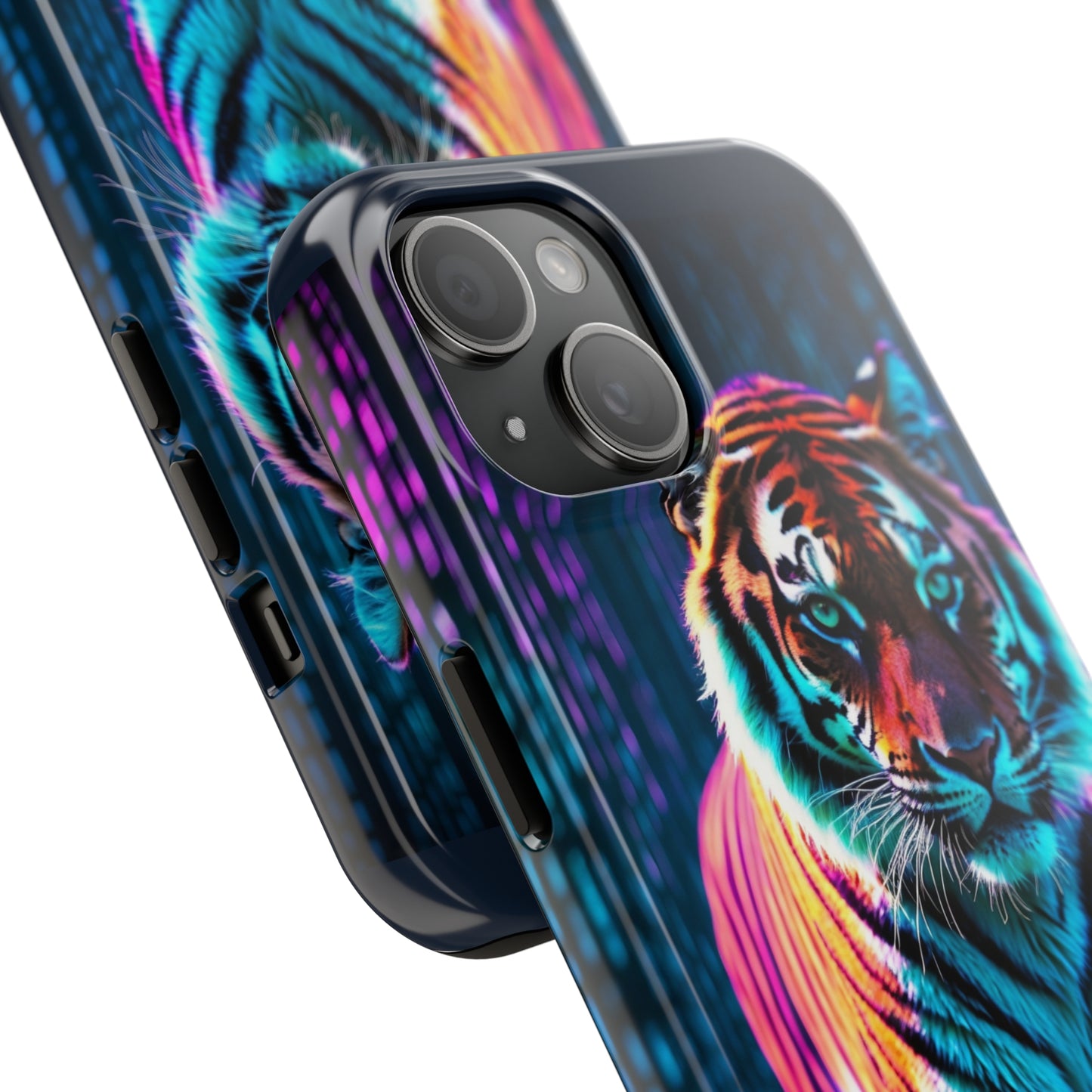 Retro tiger/ Tough iPhone Case/ Nature/ iPhone 14 accessories