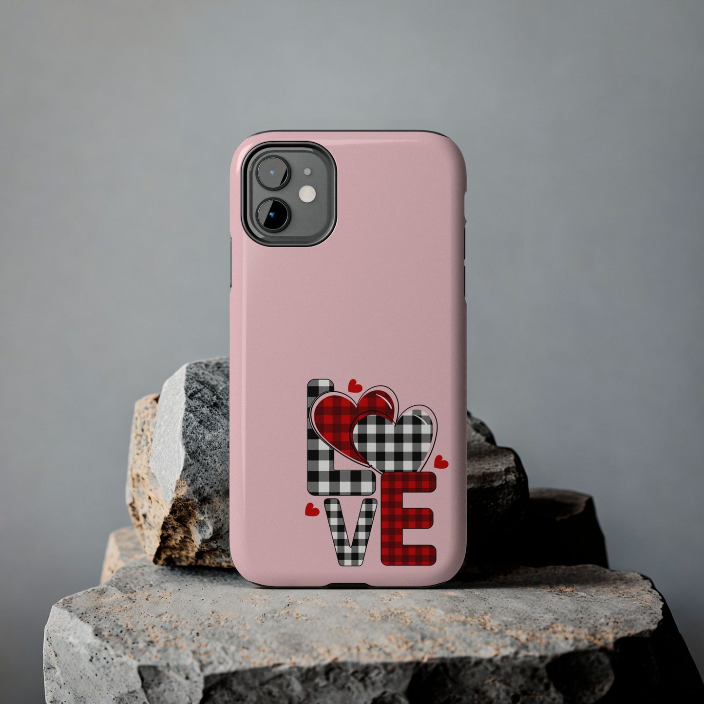 Pink LOVE Valentine iPhone Case | Sole Artist Studio
