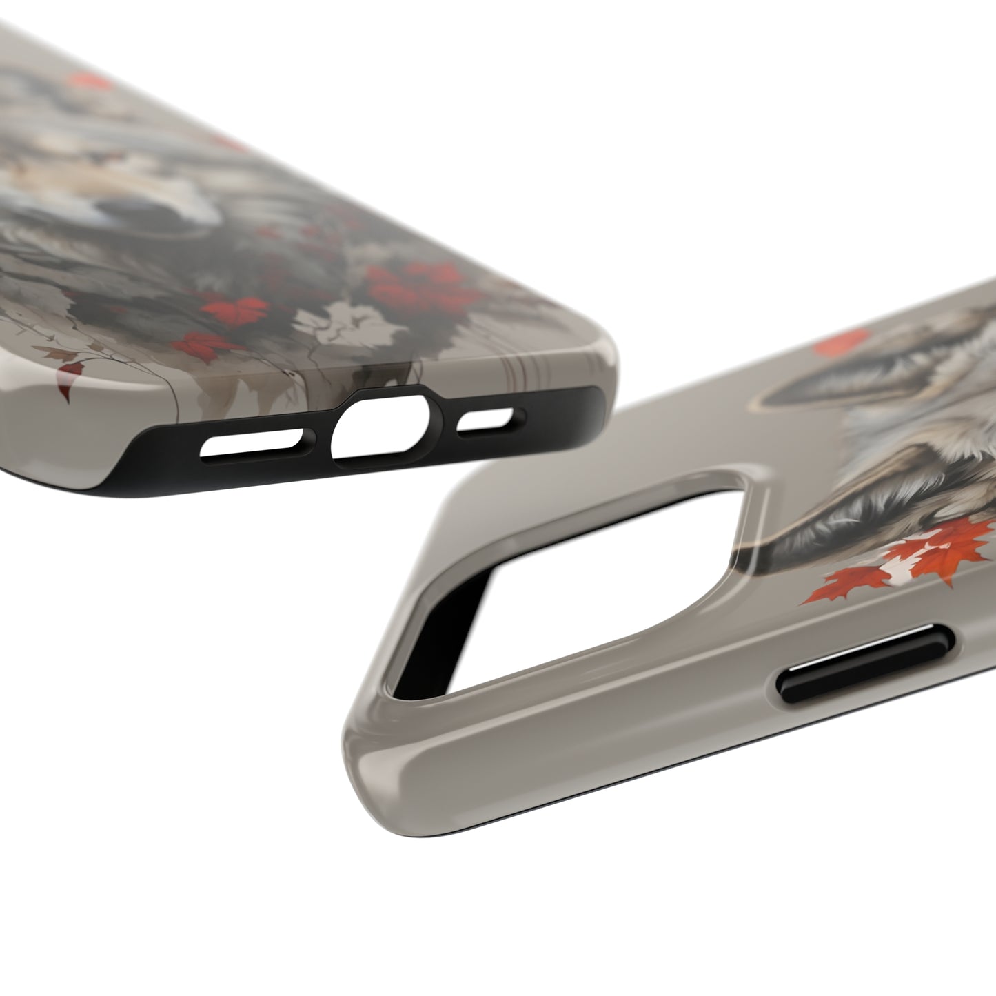 The grey wolf Tough Phone Case iPhone 14 accessories
