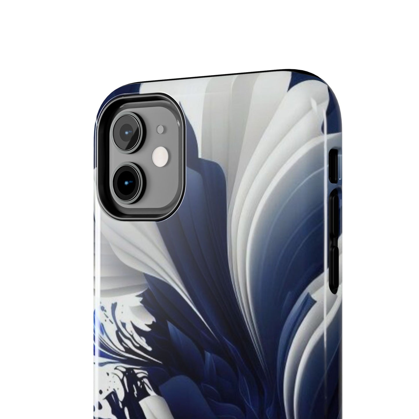 Blue & White Abstract iPhone Case | Sole Artist Studio