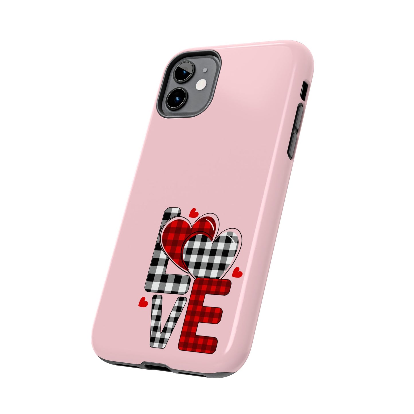 Pink LOVE Valentine iPhone Case | Sole Artist Studio
