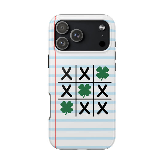 Irish Tic-Tac-Toe St. Patrick’s Day iPhone Case | Sole Artist Studio