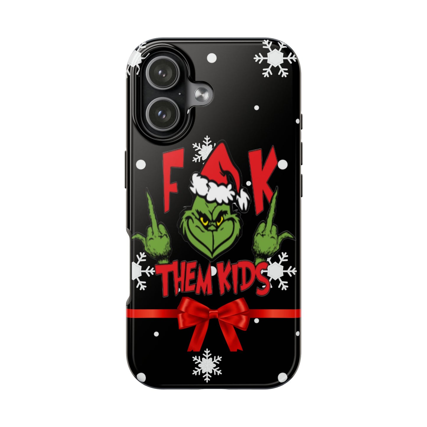 Funny “Forget Them Kids” Christmas iPhone Case | Sole Artist Studio
