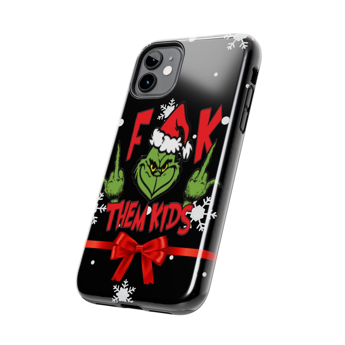 Funny “Forget Them Kids” Christmas iPhone Case | Sole Artist Studio
