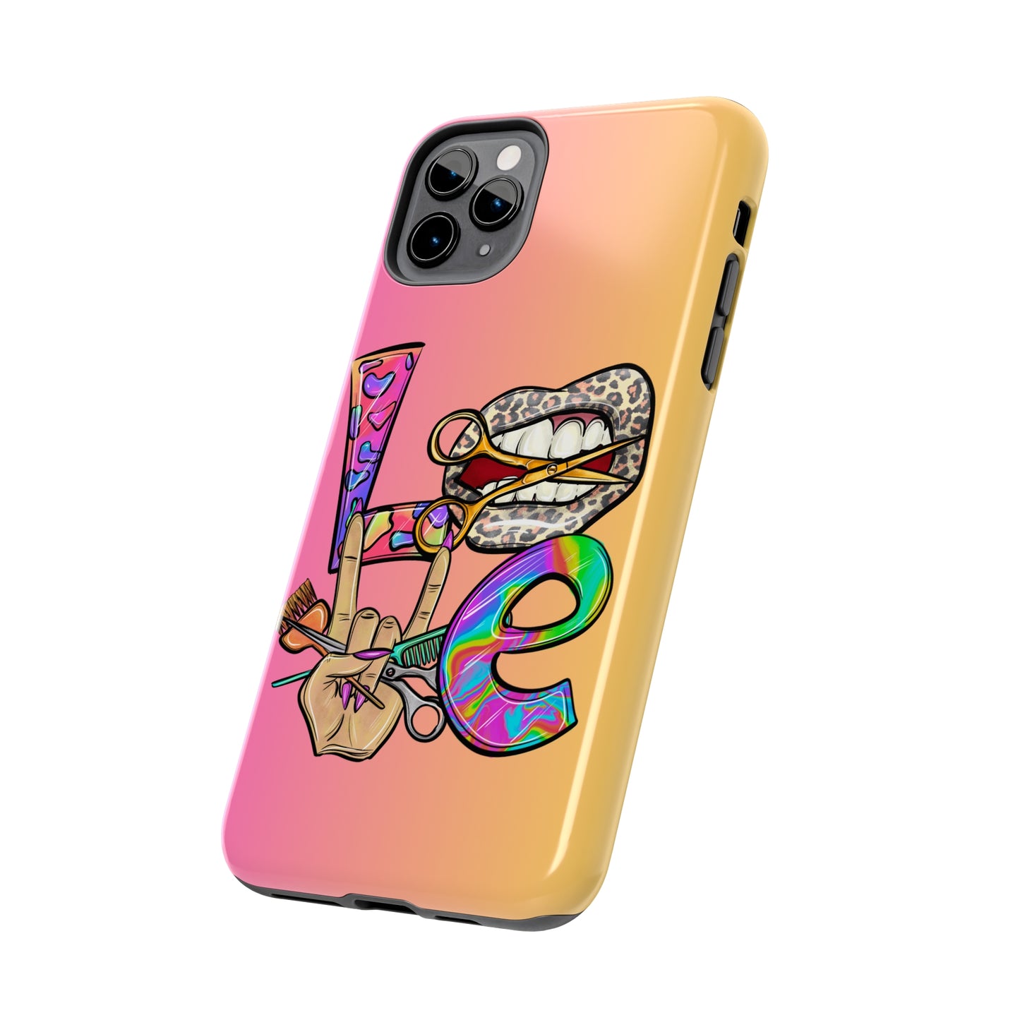 Beautician LOVE/ Tough IPhone Case/ Occupational