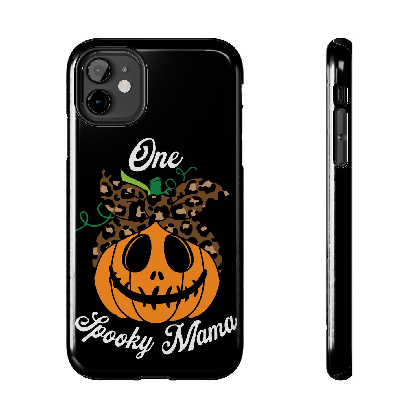 One spooky mama, Halloween Tough Phone Cases