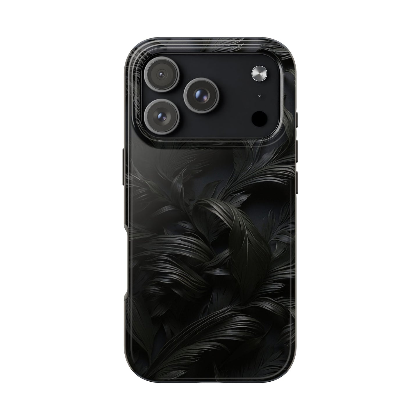 Black Engraved Gothic Abstract iPhone Case | Sole Artist Studio