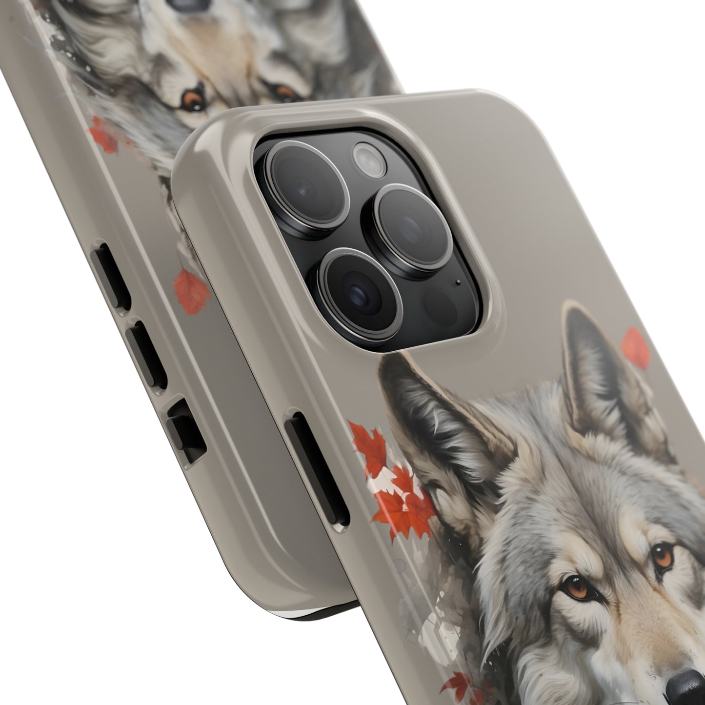 The grey wolf Tough Phone Case iPhone 14 accessories