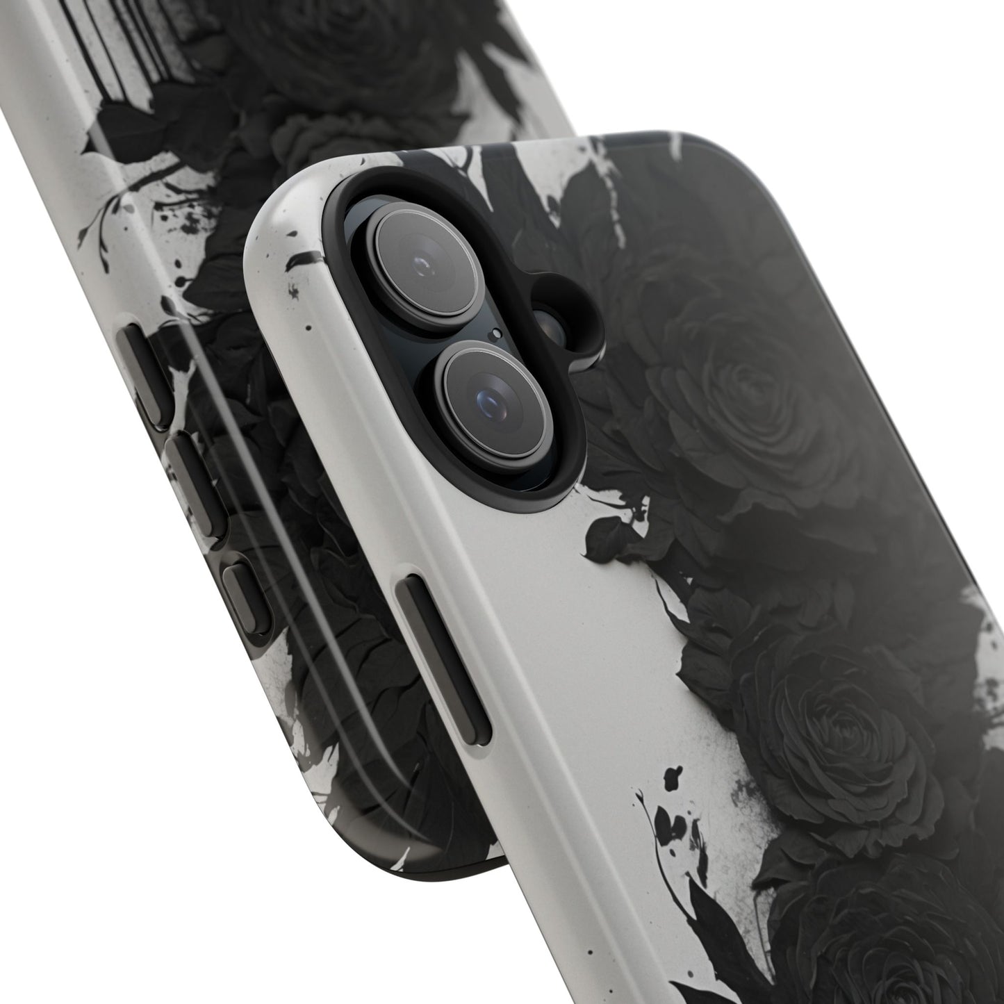 Black Rose Floral iPhone Case | Sole Artist Studio