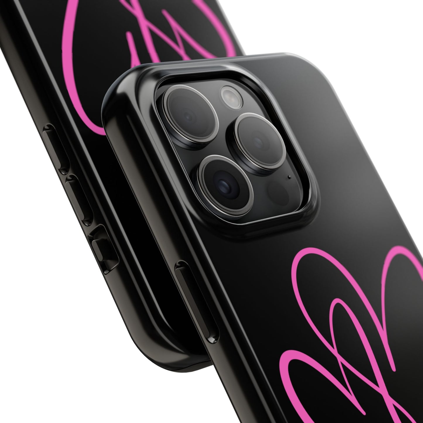 Intertwined Pink Hearts Valentine iPhone Case | Sole Artist Studio