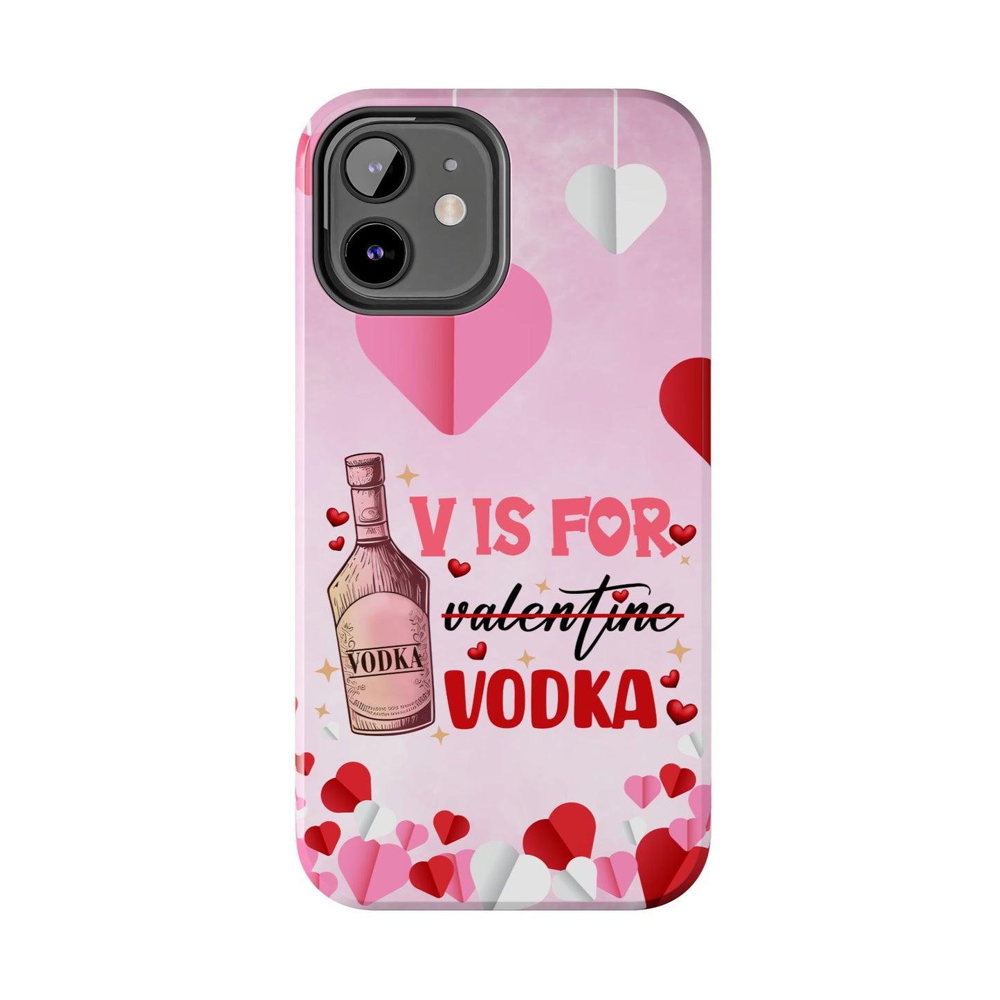 V Is for Vodka Valentine iPhone Case | Sole Artist Studio