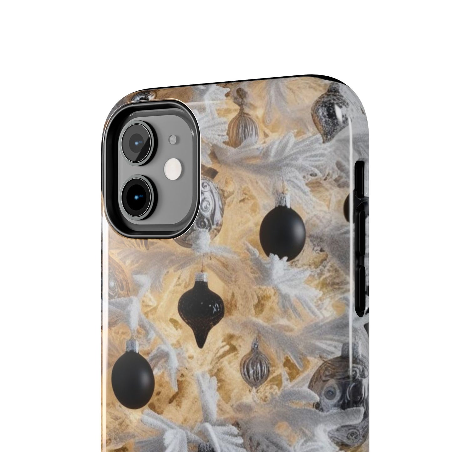 Black & White Vibes Christmas iPhone Case | Sole Artist Studio