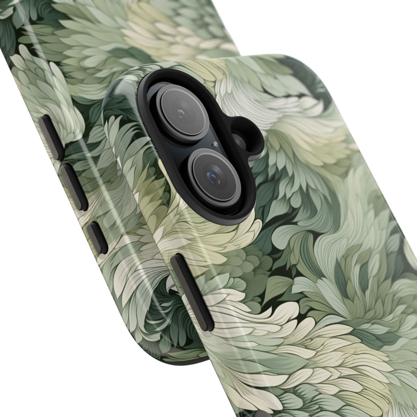 Vintage Sage Green Abstract iPhone Case | Sole Artist Studio
