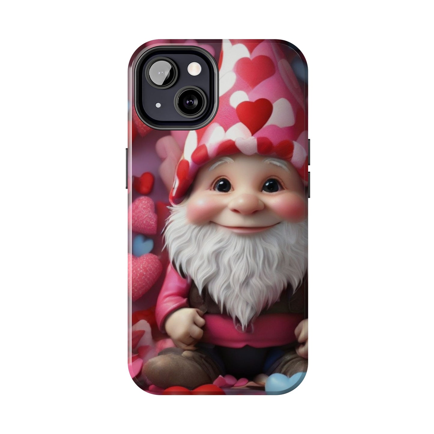 Valentines Gnome-Valentines day iPhone case- Romantic & stylish design