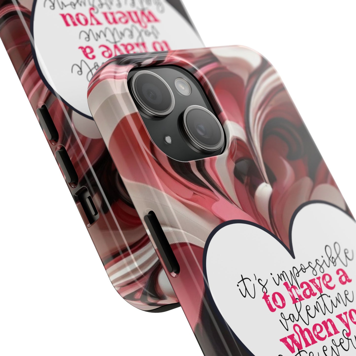 It’s Hard to Have a Valentine When You Hate Everyone iPhone Case | Sole Artist Studio