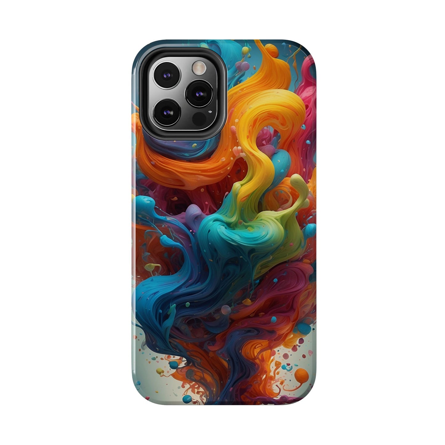 Color Splash Abstract iPhone Case | Sole Artist Studio