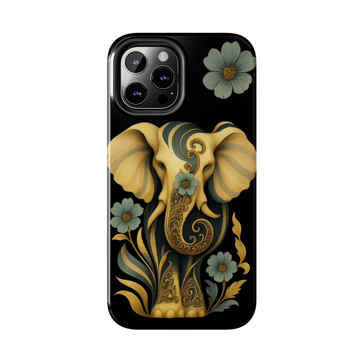 Tribal Elephant Floral iPhone Case | Sole Artist Studio