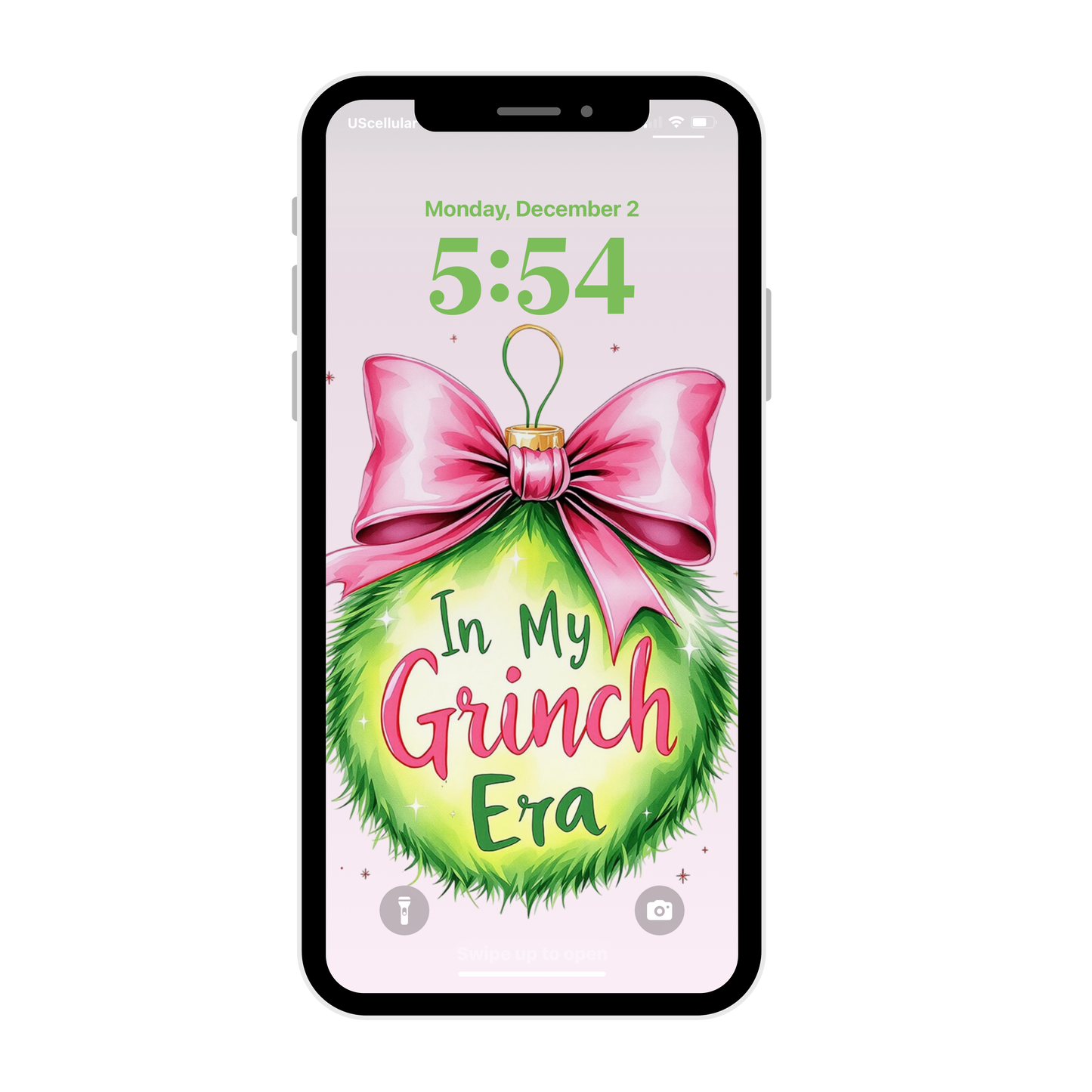In my Grinch era iPhone wallpaper iPhone/iPad lock screen art digital download