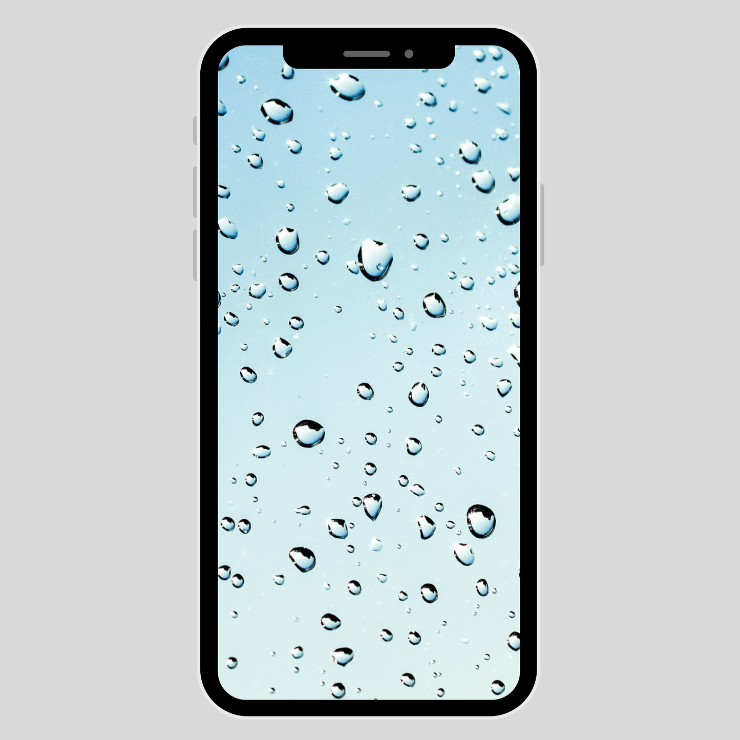 IPhone wallpaper/mystical raindrop/ instant download