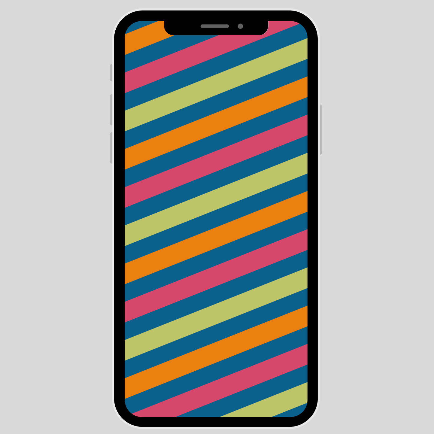 IPhone wallpaper/ Colorful paint explosion/ instant download