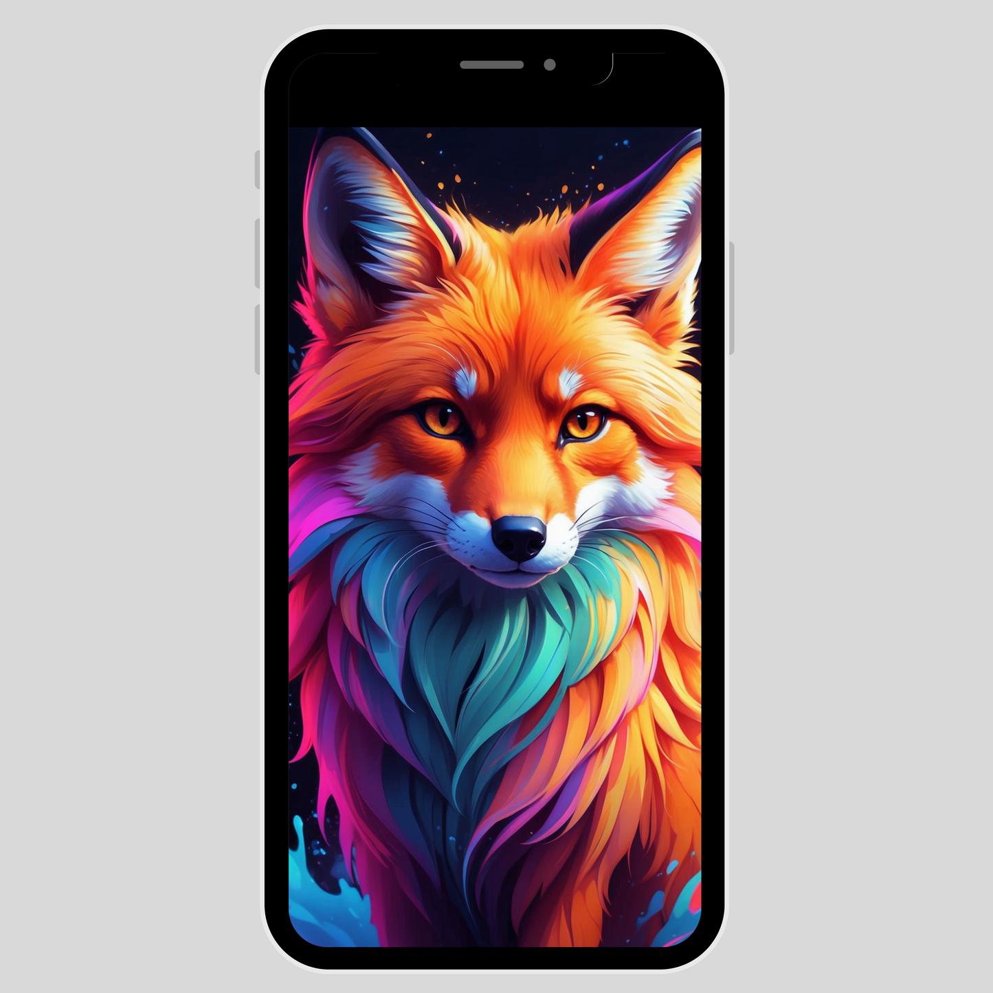 IPhone wallpaper/ Foxy Lady/ instant download