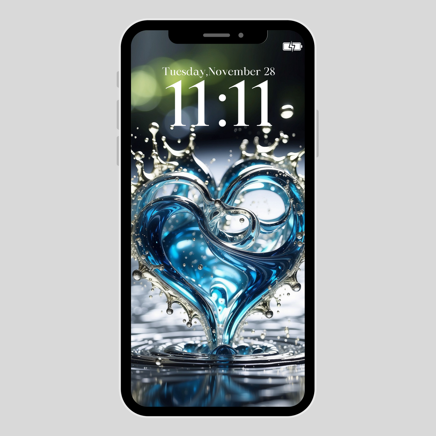 IPhone wallpaper/ love drops/ instant downloads