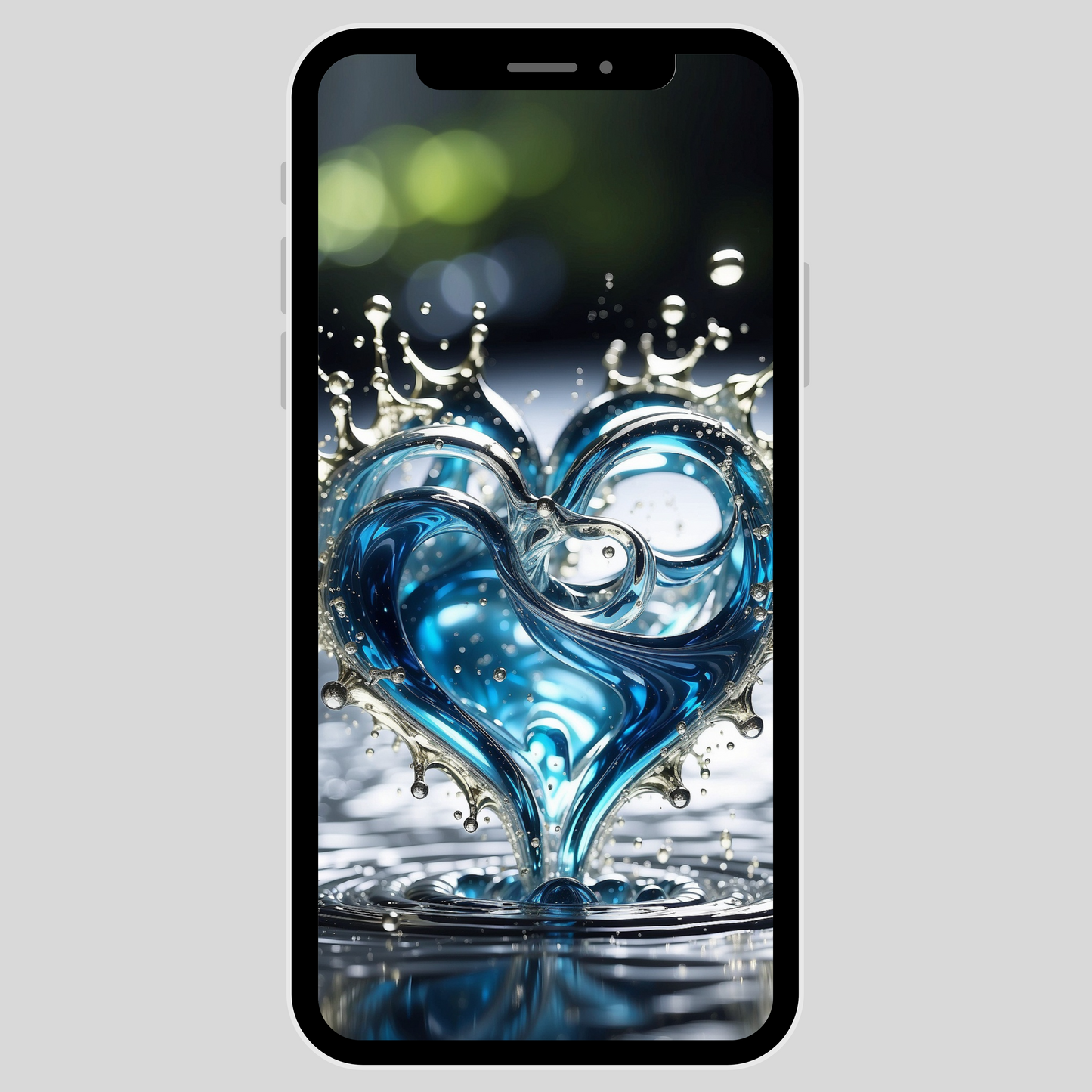 IPhone wallpaper/ love drops/ instant downloads
