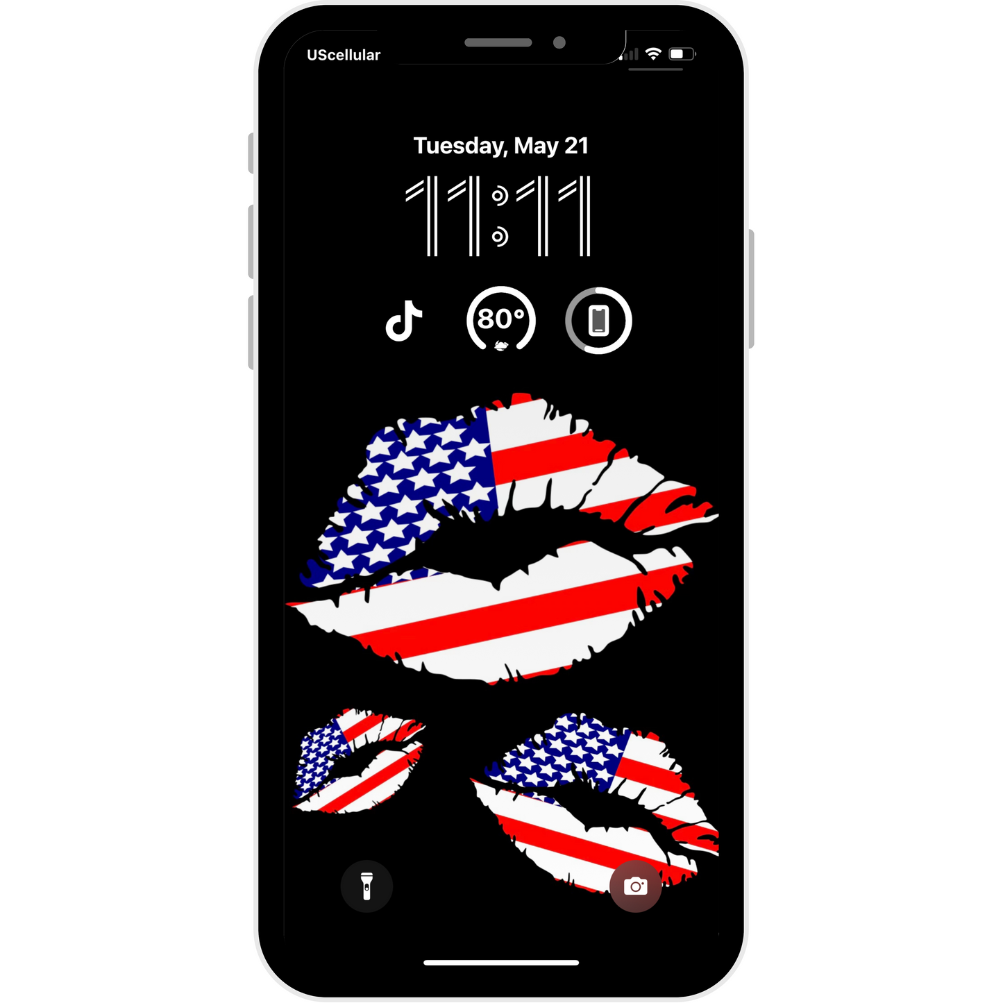 American kisses phone wallpaper iPhone lock screen art digital download