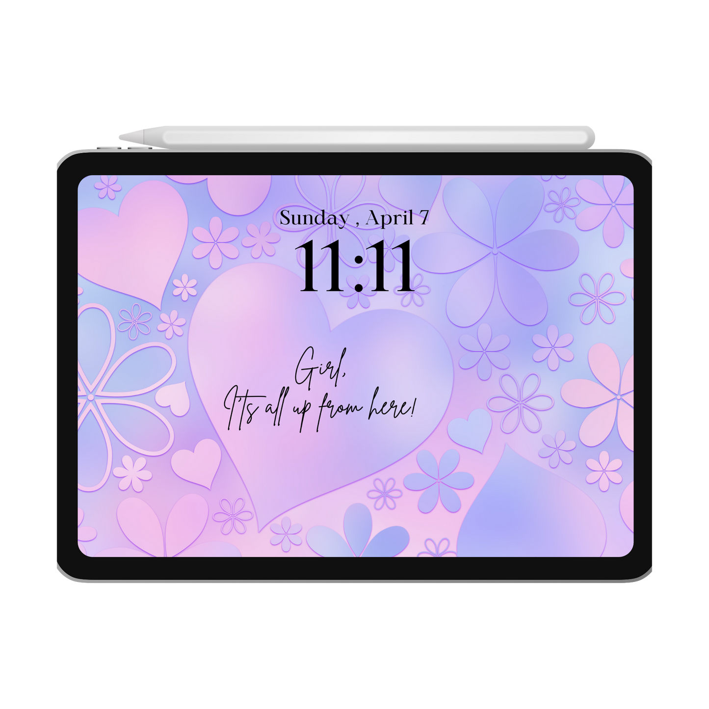 Self Love phone wallpaper iPad lock screen art bundle