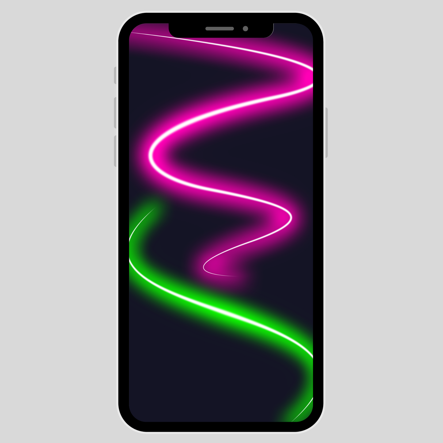 IPhone wallpaper/ Neon wolf