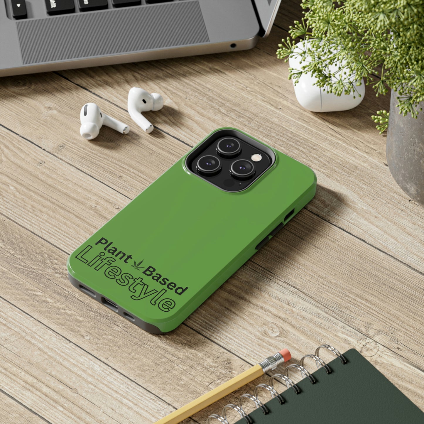 Plant based lifestyle Tough IPhone Cases, Case-Mate