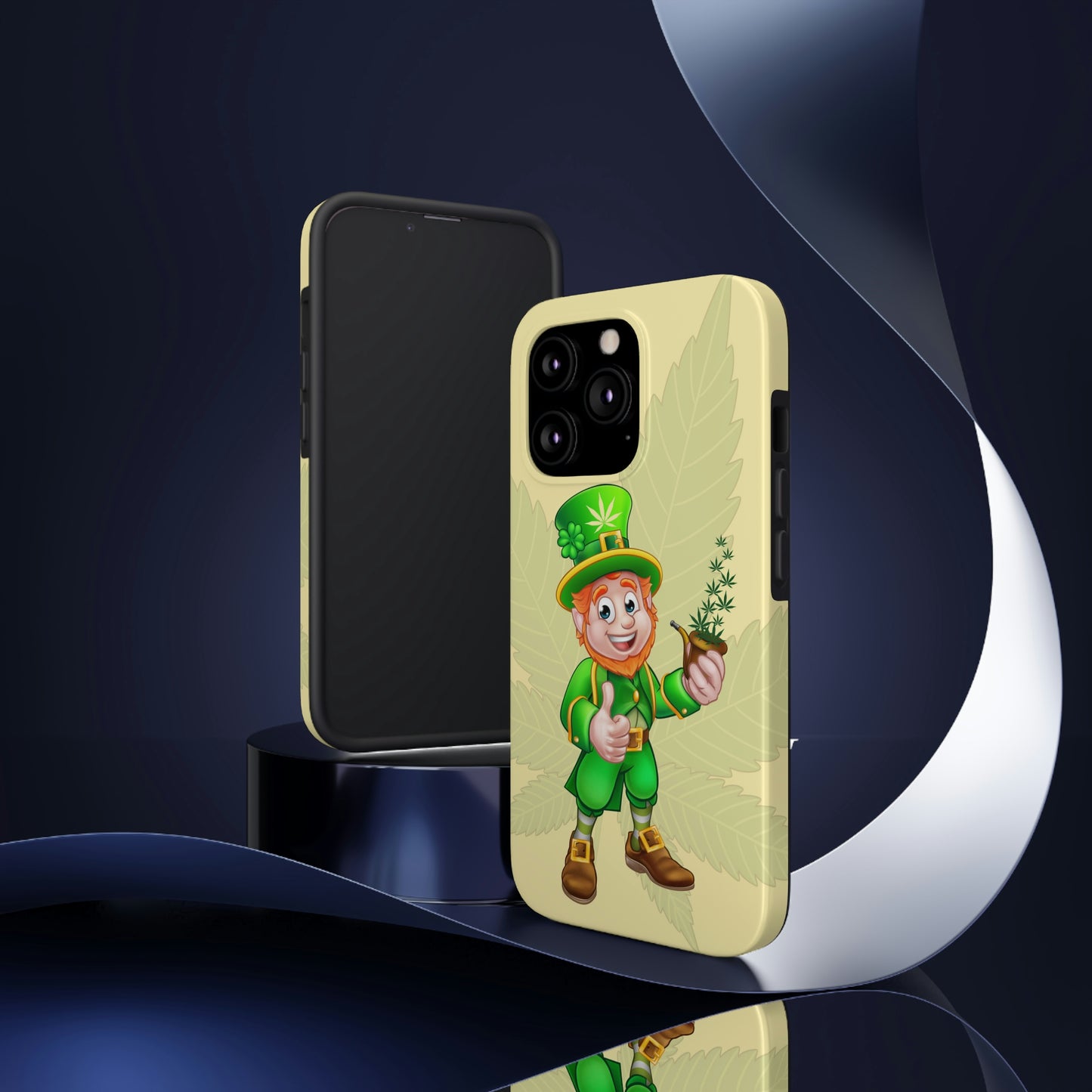 Hemp leprechaun Tough IPhone Cases, Case-Mate