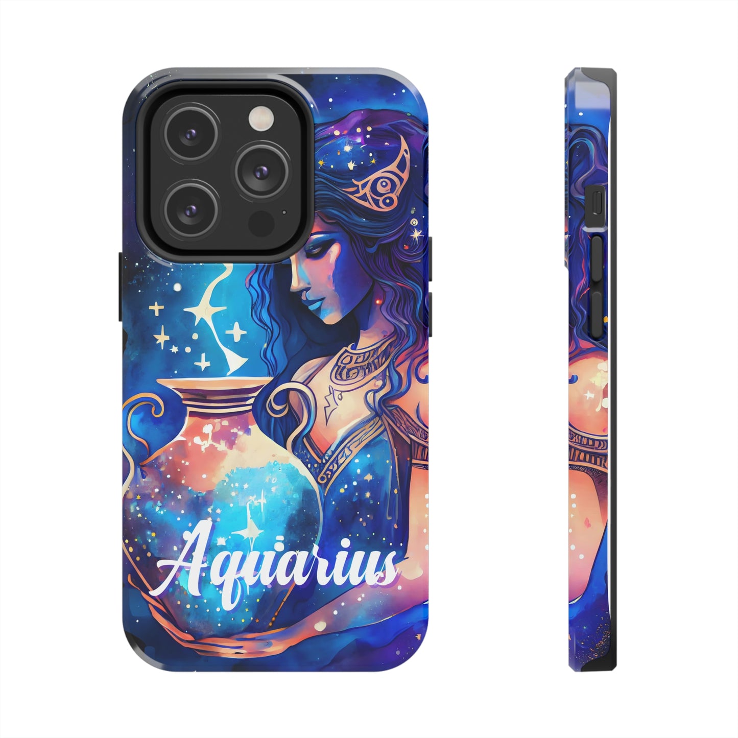 Aquarius Queen/ Tough IPhone Case/ Zodiac/ iphone accessories