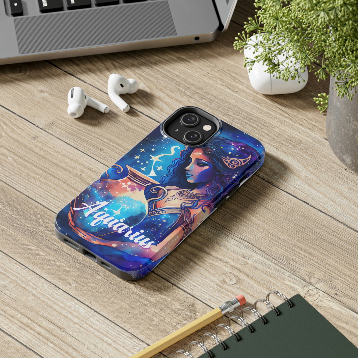 Aquarius Queen/ Tough IPhone Case/ Zodiac/ iphone accessories
