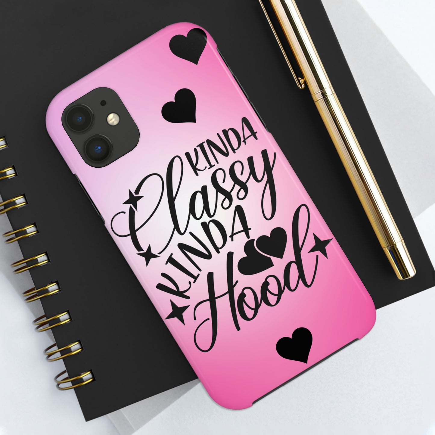 Kinda classy, kinda Hood Tough Phone Cases, Case-Mate
