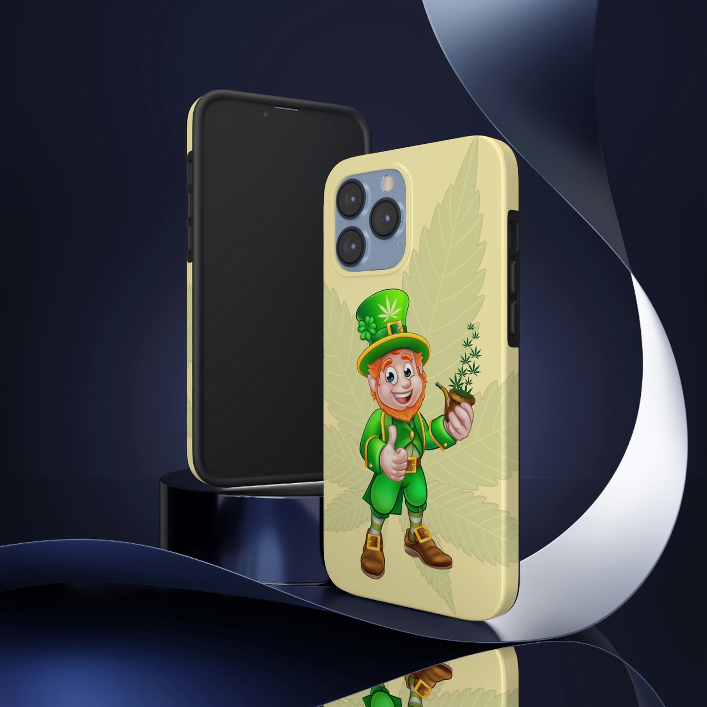Hemp leprechaun Tough IPhone Cases, Case-Mate