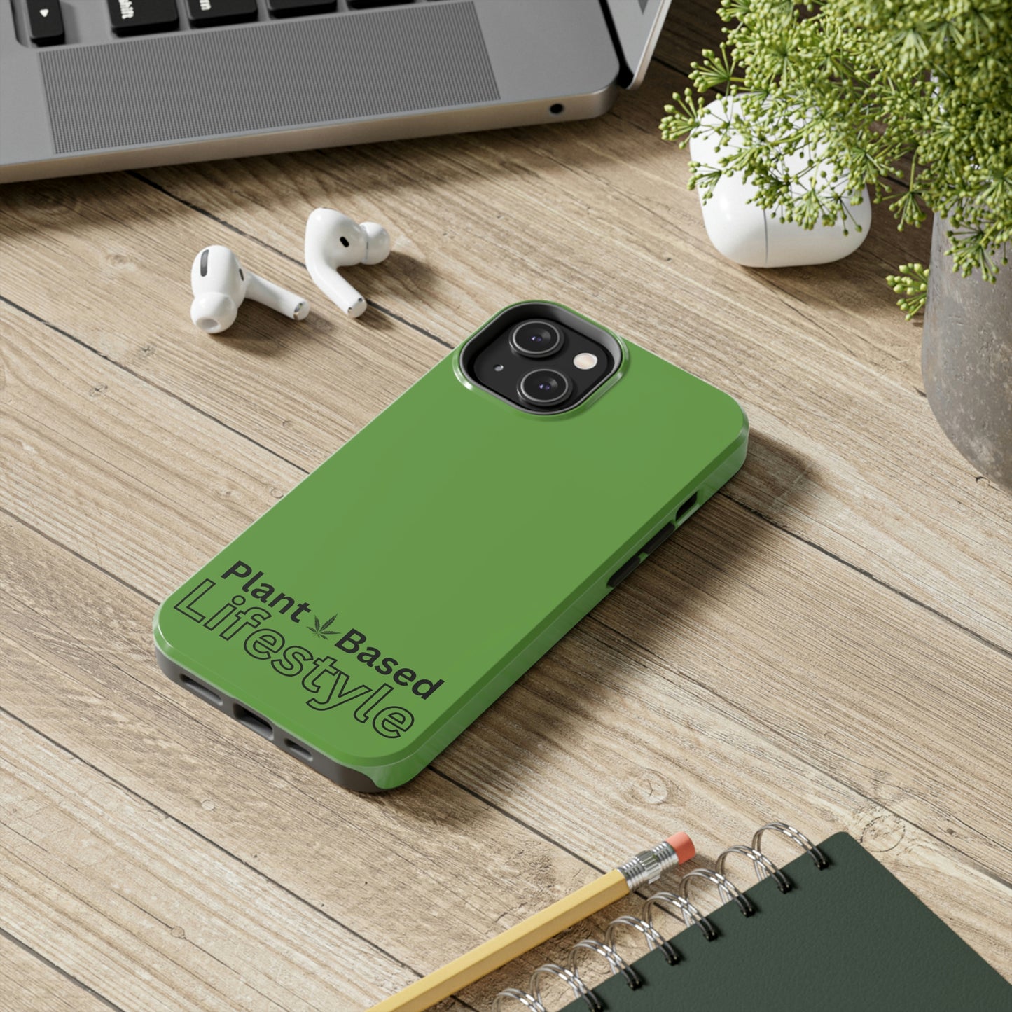 Plant based lifestyle Tough IPhone Cases, Case-Mate