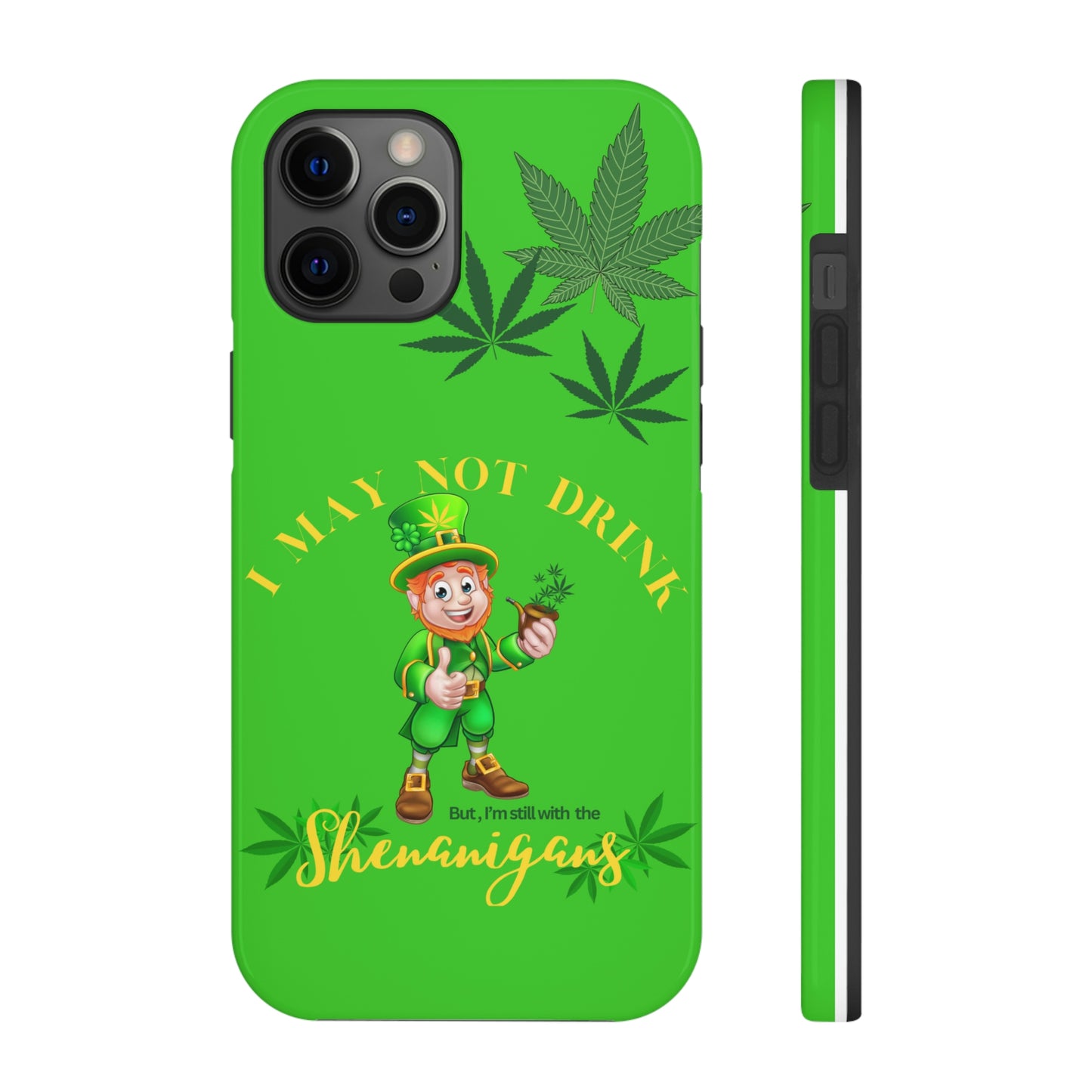 Hemp leprechaun Tough IPhone Cases, Case-Mate