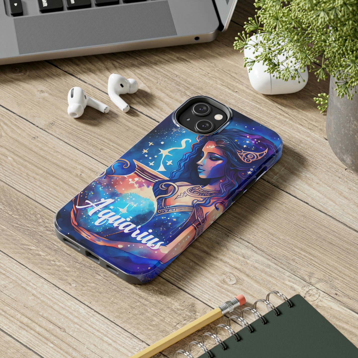 Aquarius Queen/ Tough IPhone Case/ Zodiac/ iphone accessories