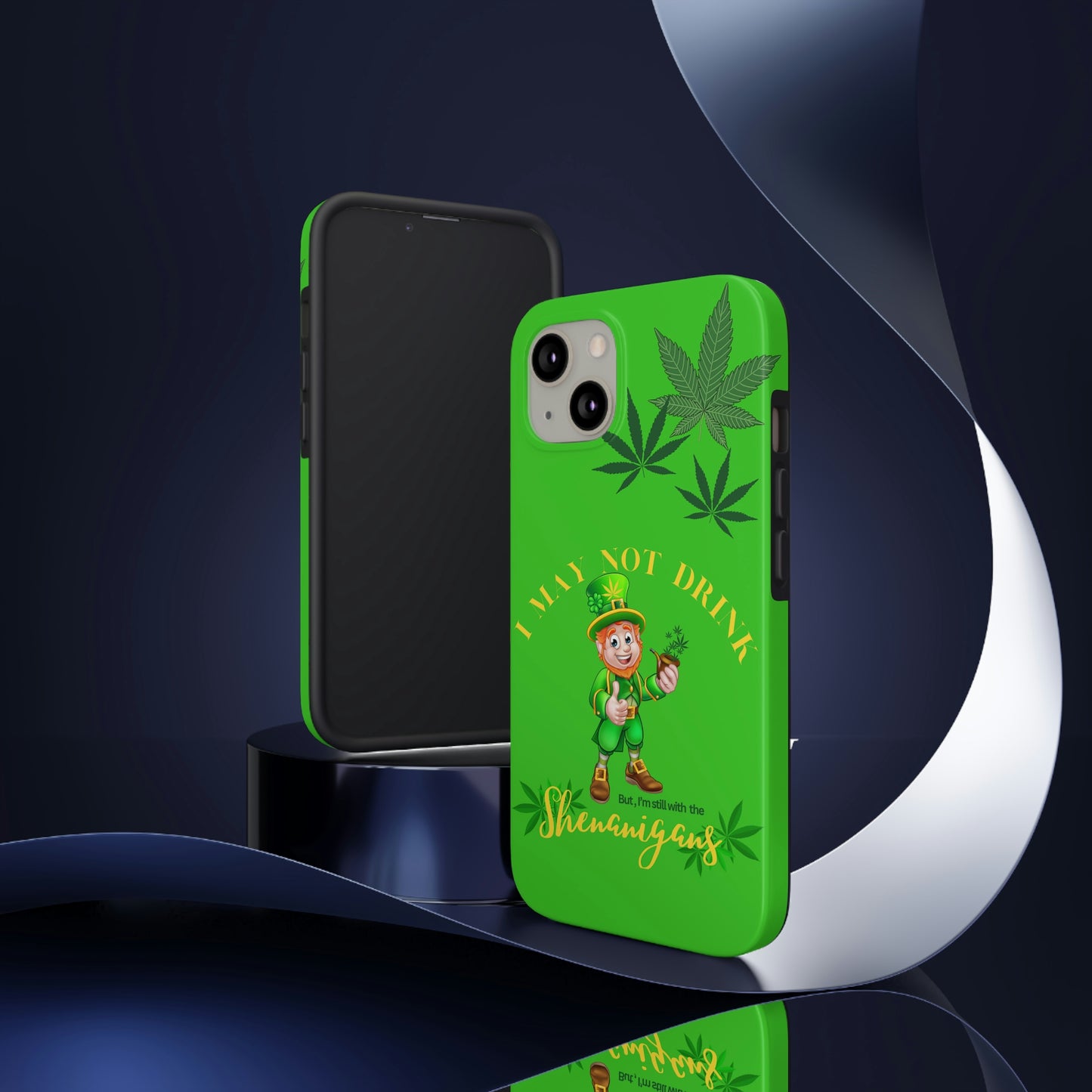 Hemp leprechaun Tough IPhone Cases, Case-Mate