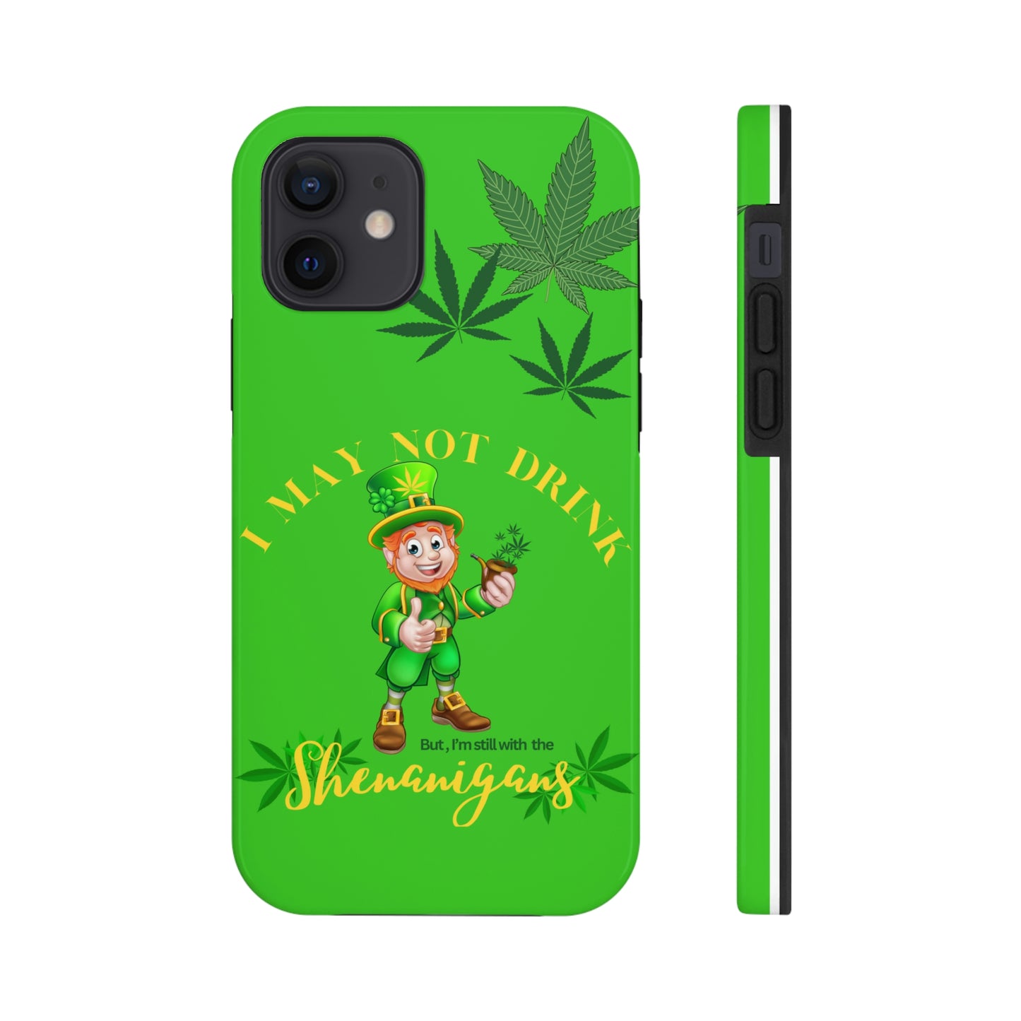 Hemp leprechaun Tough IPhone Cases, Case-Mate