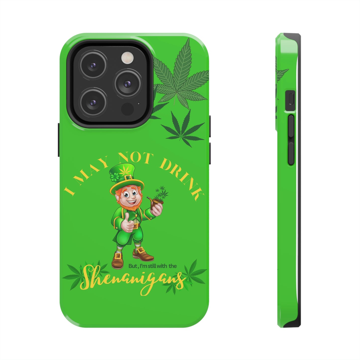 Hemp leprechaun Tough IPhone Cases, Case-Mate