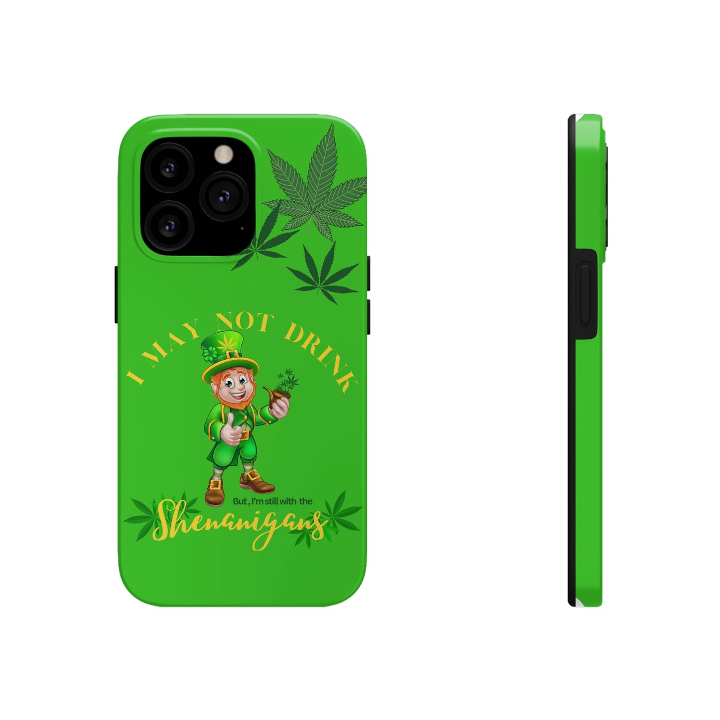 Hemp leprechaun Tough IPhone Cases, Case-Mate