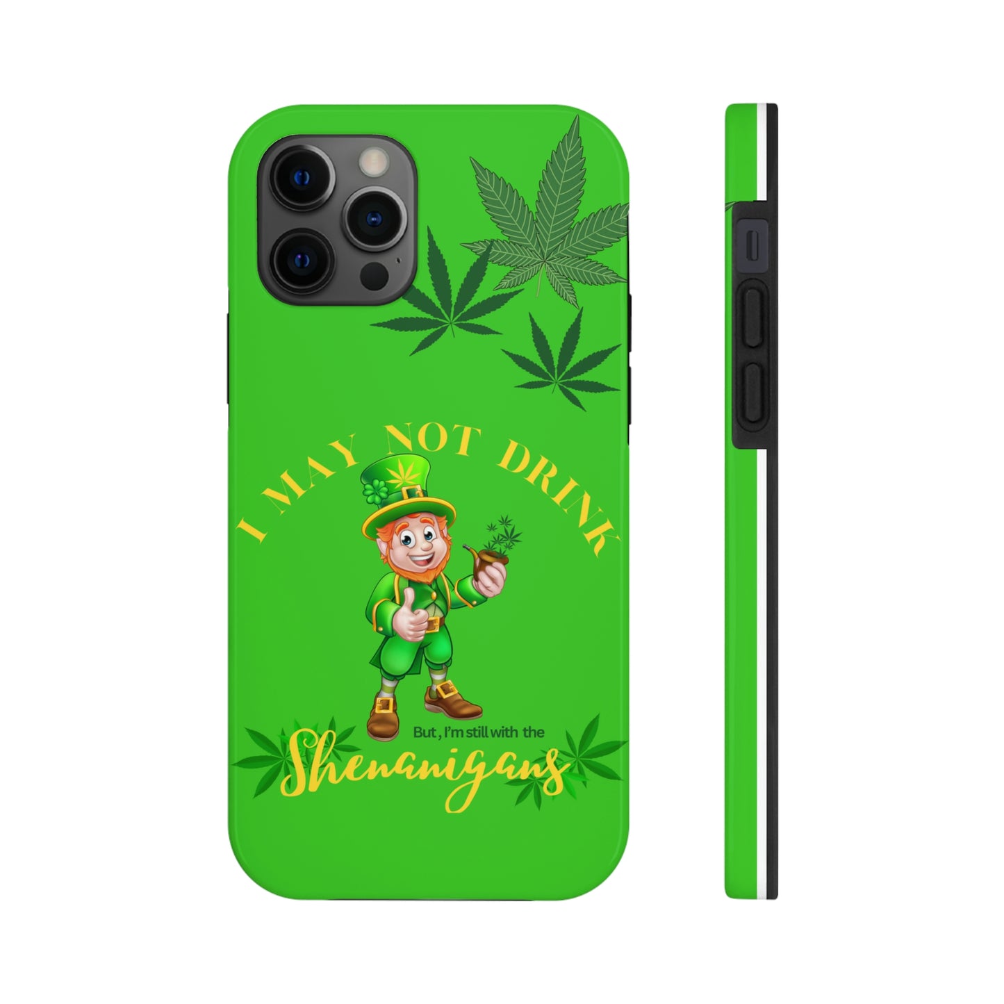 Hemp leprechaun Tough IPhone Cases, Case-Mate